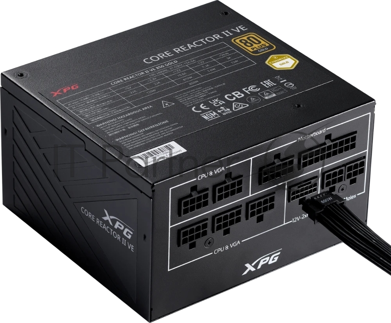 Блок питания XPG COREREACTORIIVE850G-BKCEU