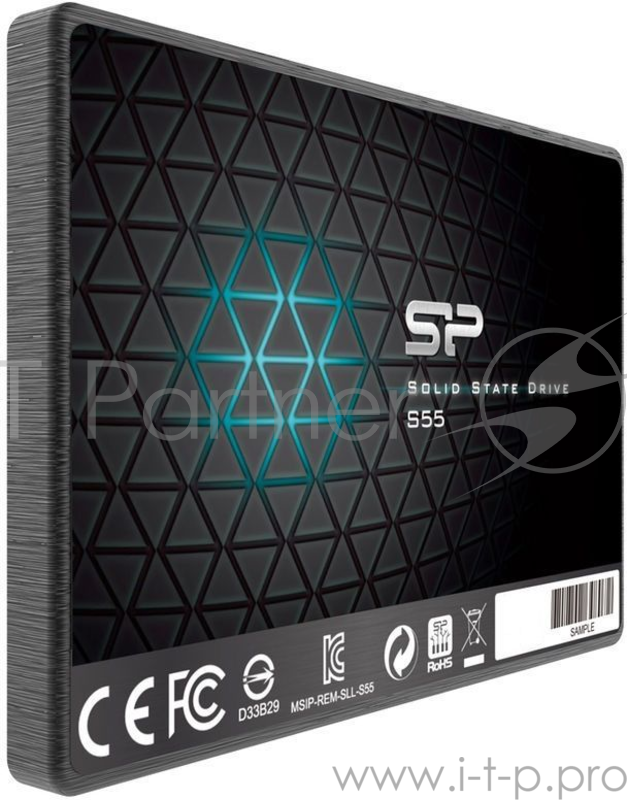 SSD диск 240ГБ 2.5 Silicon Power S55 SP240GBSS3S55S25 (SATA III)