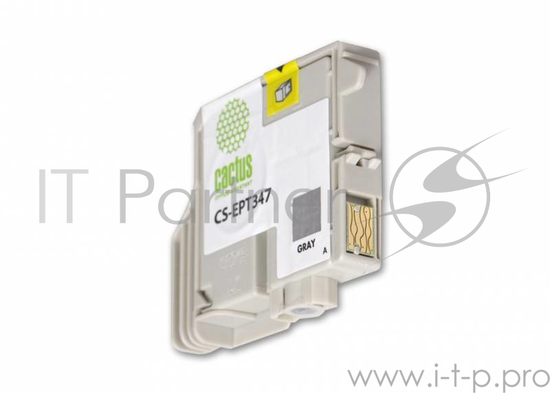 Картридж струйный Cactus CS-EPT347 серый для Epson Stylus Photo 2100 (14.6мл)