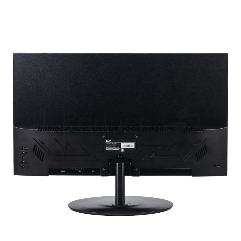 Монитор Lime E215A 21.5 Black (VA, 1920x1080, VGA+HDMI, 6.5 ms, 178°/178°, 250 cd/m, 3000:1, 75Hz, внутр. БП, VESA 100, Flat)