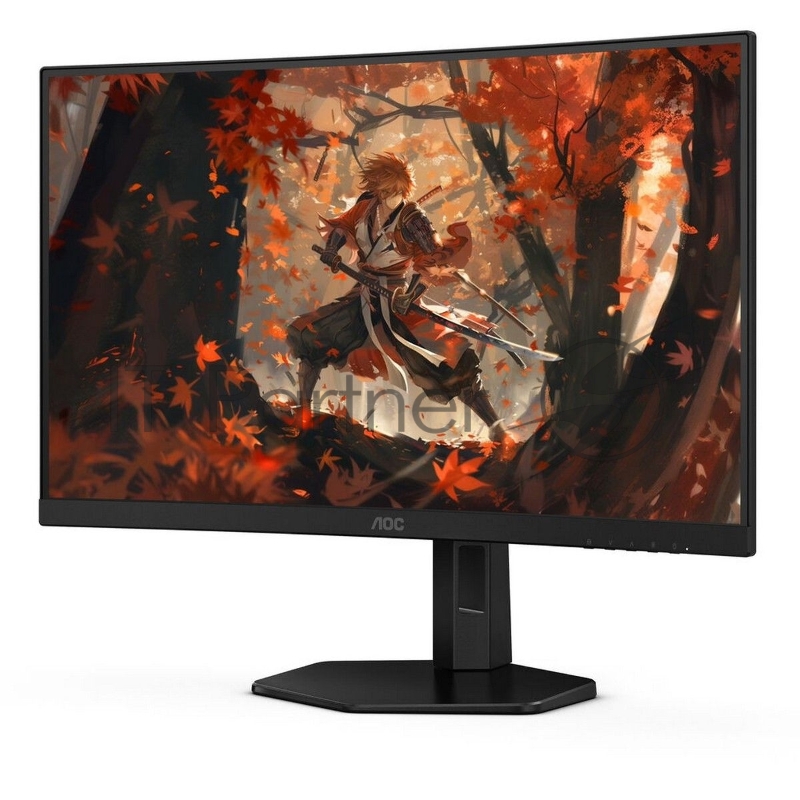 МОНИТОР 27 AOC CQ27G4X Black с поворотом экрана (VA, изогнутый, 2560x1440, 180Hz, 0.5 ms, 178°/178°, 300 cd/m, 80M:1)