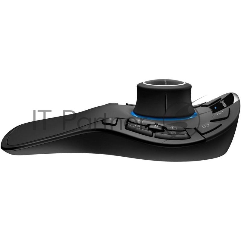 Мышь беспроводная/проводная 3DConnexion SpaceMouse Pro Wireless (3DX-700119) черный, радиоканал, Bluetooth, USB, кнопки - 15