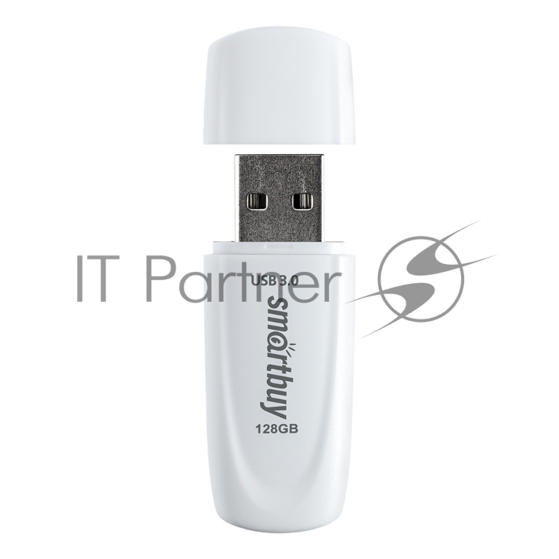 Флеш-память USB 2.0 SmartBuy 128GB Scout White (SB128GB3SCW)