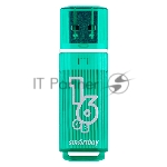 Флеш-память USB 2.0 Smartbuy 16GB Glossy series Green Snake Edition (SB16GBGSGSN)