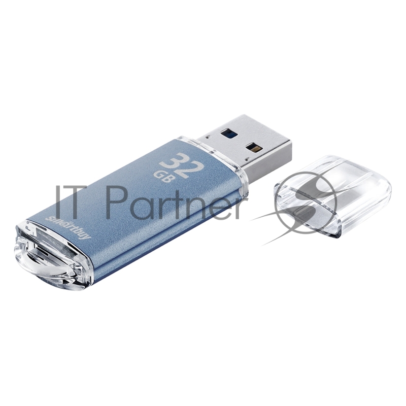Флеш-память USB 2.0 Smartbuy 32GB V-Cut Blue Snake Edition (SB32GBVCBSN)