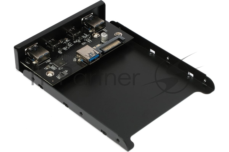 Планка USB 3.0 на переднюю панель 3.5 Gembird, FP3.5-USB3-2A2C, 2xUSB-A 3.0 + 2xType-C