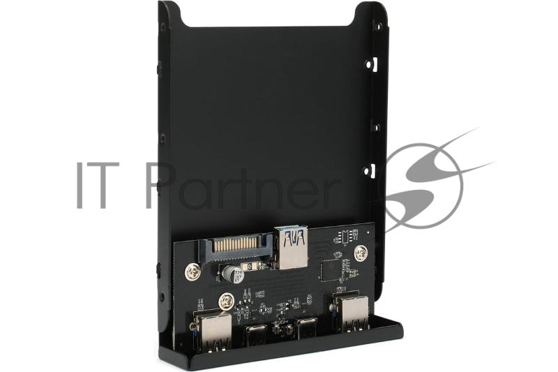 Планка USB 3.0 на переднюю панель 3.5 Gembird, FP3.5-USB3-2A2C, 2xUSB-A 3.0 + 2xType-C