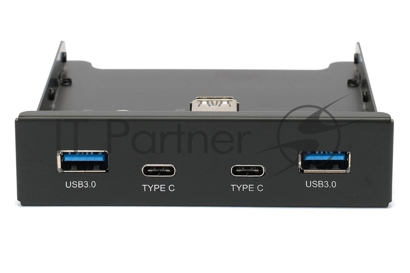 Планка USB 3.0 на переднюю панель 3.5 Gembird, FP3.5-USB3-2A2C, 2xUSB-A 3.0 + 2xType-C