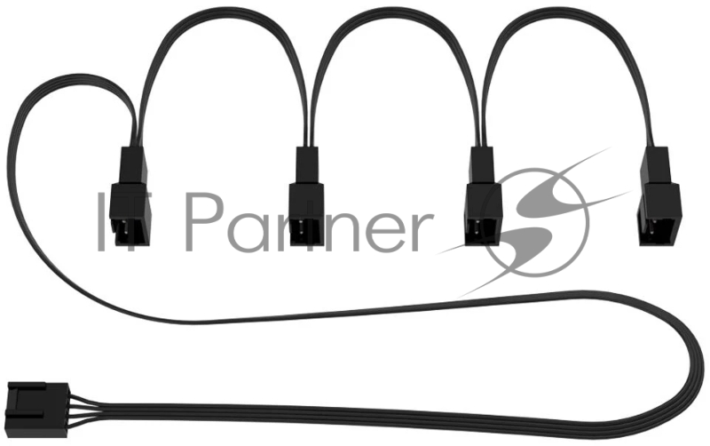 Кабель Arctic Cooling ARCTIC 4-Pin Fan Splitter Cable (Разветвитель для корпусных вентиляторов) to 4-x PWM Fan (701655) OEM