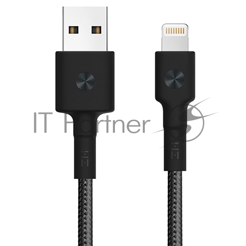 USB кабель ZMI USB cable (MFi certified 200cm PP braided Lightning cable)black