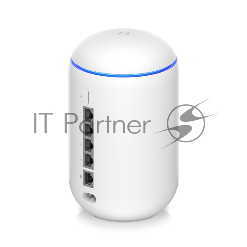 Маршрутизатор UniFi Dream Router Маршрутизатор 2 ядра (1,35 ГГц), Wi-Fi 6,5х 1G RJ45