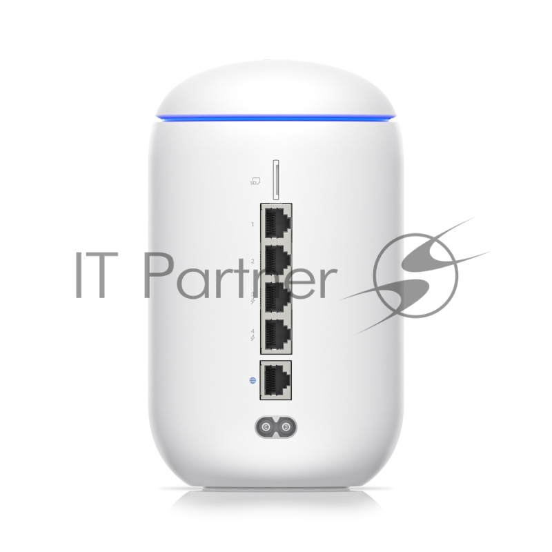 Маршрутизатор UniFi Dream Router Маршрутизатор 2 ядра (1,35 ГГц), Wi-Fi 6,5х 1G RJ45
