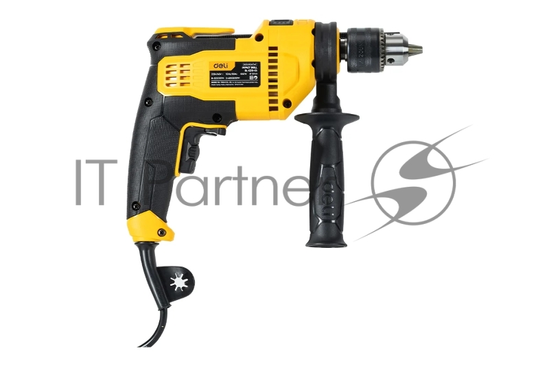 Дрель сетевая ударная Deli DL-CZ13-E5 (650Вт, 13мм, 3000об/мин, 48000 уд/мин, картон)