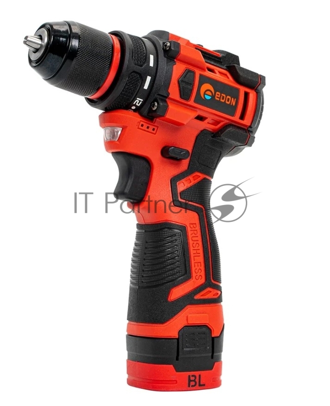 Дрель-шуруповерт аккумуляторная EDON UAD-16BL (2 АКБ*1,5Ач+ЗУ, 16В, 30Нм, кейс)