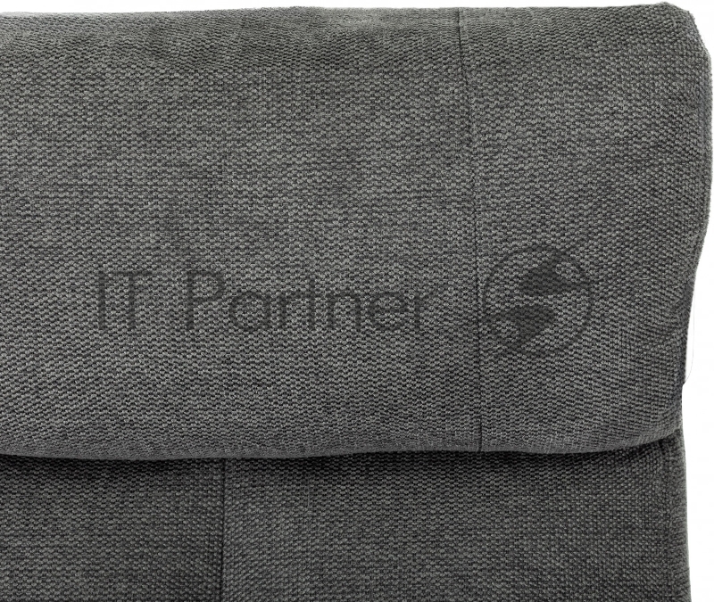 Кресло для дома Бюрократ _Baron с пуфом серый металл черный крестов. (_BARON/GREY)