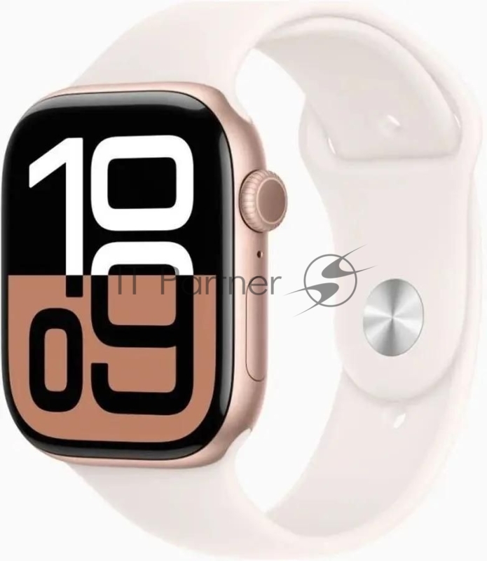 Часы Apple Watch S10 46mm Rose Gold Aluminium Case/LB SB S/M MWWT3ZP/A A2999 195949572456