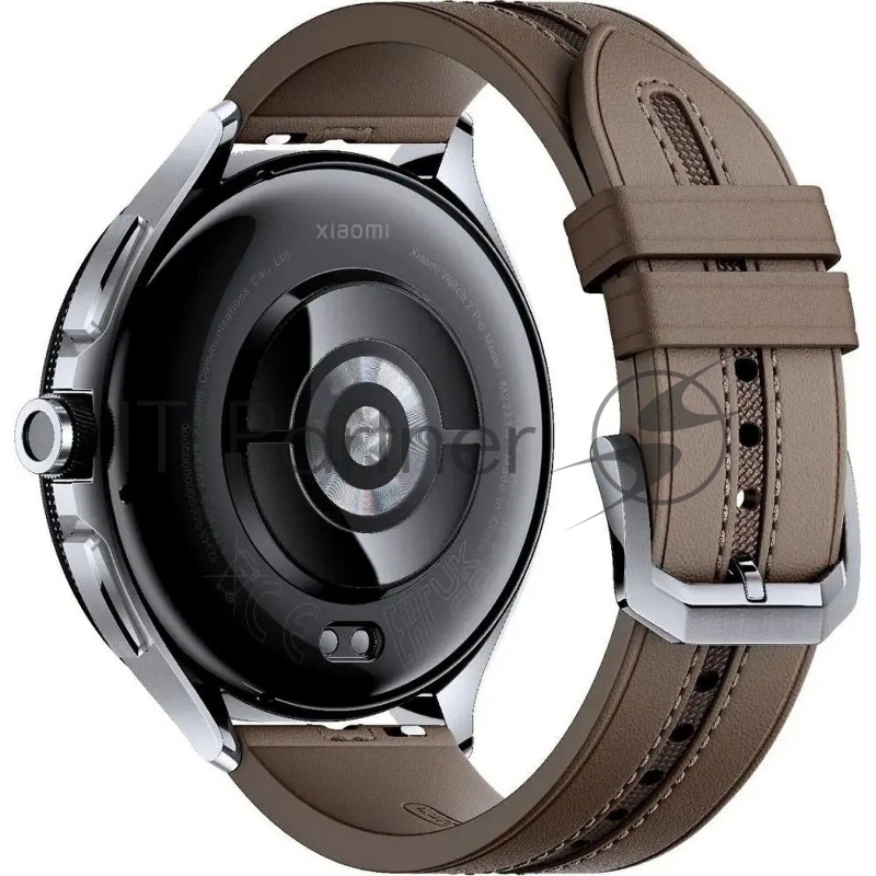 Смарт-часы Xiaomi Watch 2 Pro - 4G LTE Silver Case with Brown Leather Strap M2233W1 (BHR7210GL)