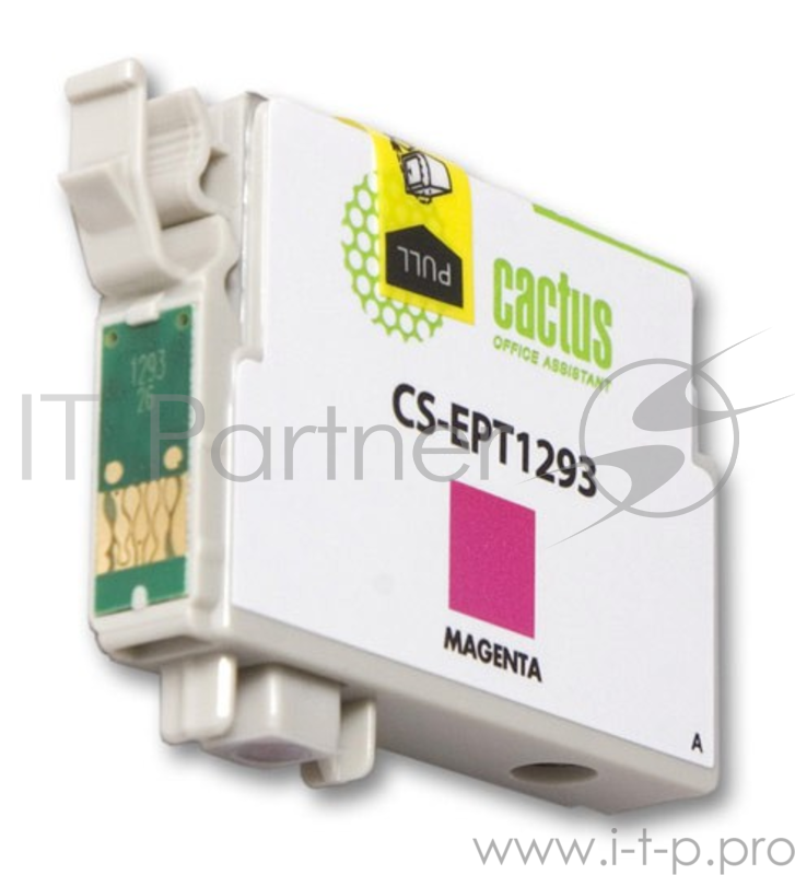 Картридж струйный Cactus CS-EPT1293 пурпурный для Epson Stylus Office B42/BX305/BX305F (10ml)
