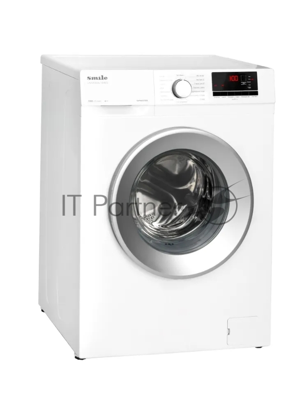 Стиральная машина SMILE SWM6W1000 белый/серебро