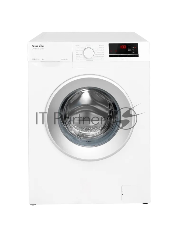 Стиральная машина SMILE SWM6W1000 белый/серебро