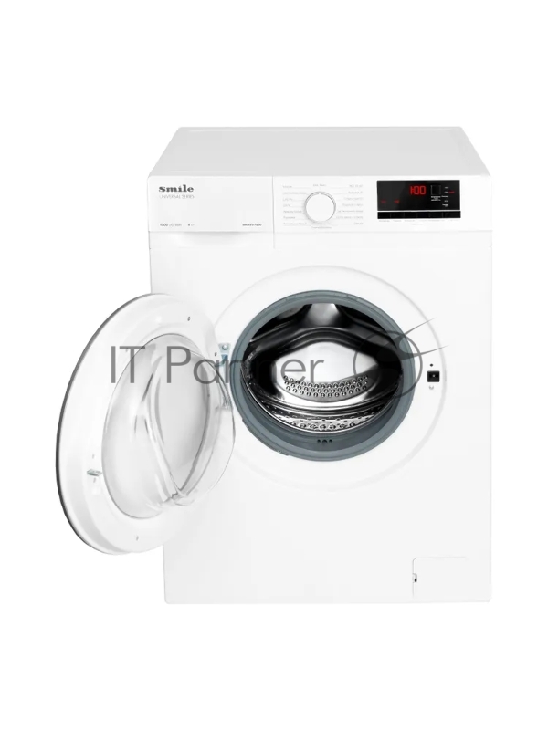 Стиральная машина SMILE SWM7W1000 белый/серебро