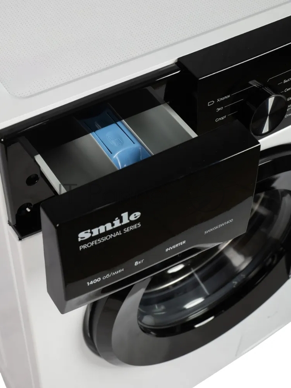 Стиральная машина SMILE SWMSK8W1400 белый/черный