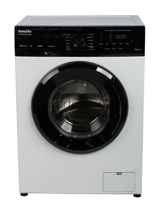 Стиральная машина SMILE SWMSK8W1400 белый/черный
