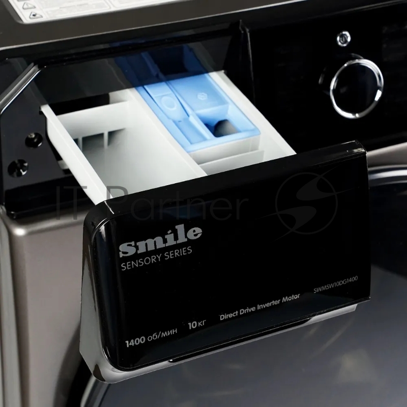Стиральная машина SMILE SWMSW10DG1400 графит/черный