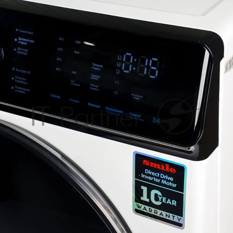 Стиральная машина SMILE SWMSW10W1400 белый/черный