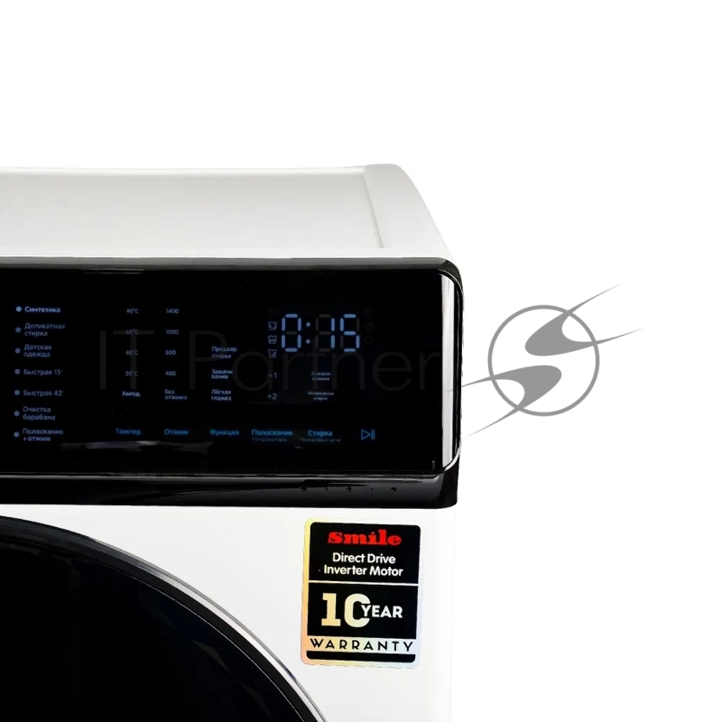 Стиральная машина SMILE SWMSW10W1400 белый/черный