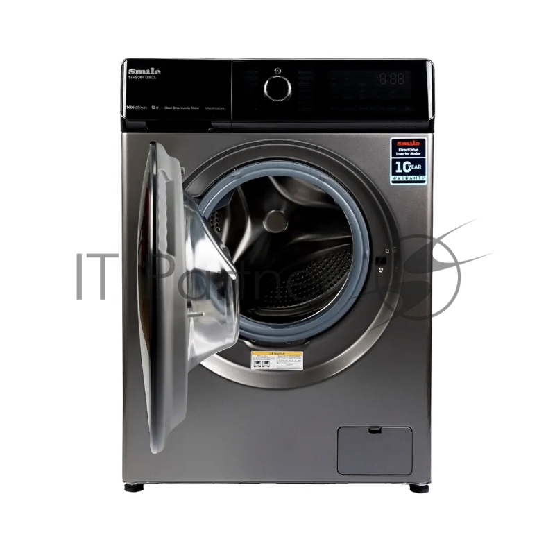 Стиральная машина SMILE SWMSW12DG1400 графит/черный
