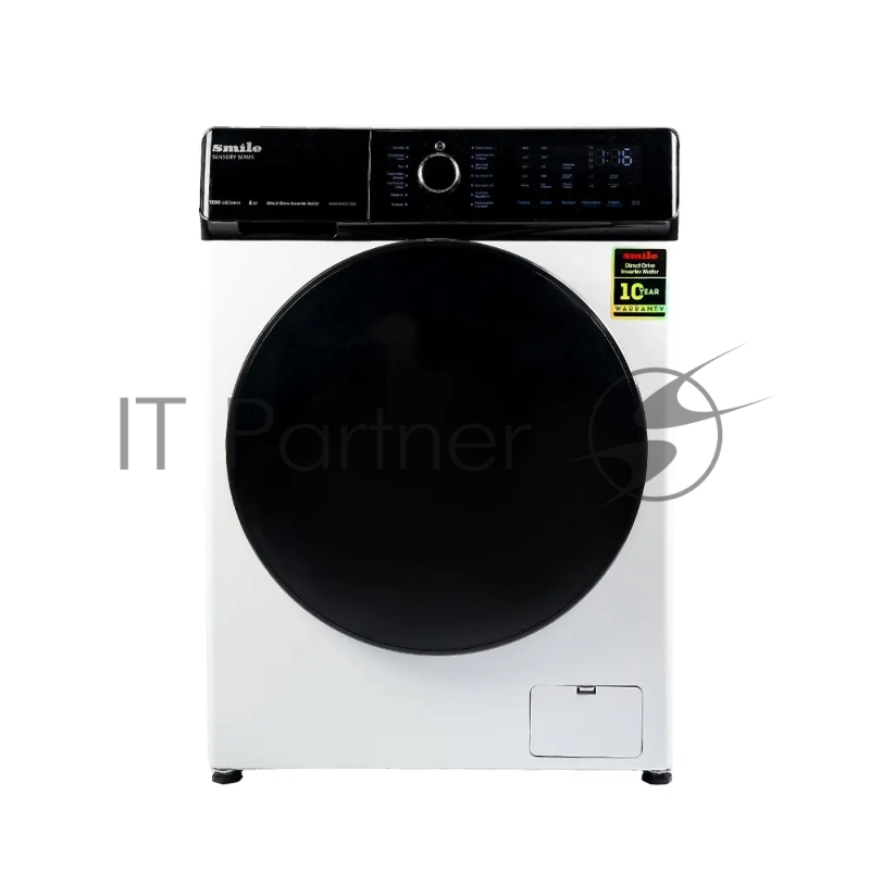 Стиральная машина SMILE SWMSW6W1200 белый/черный