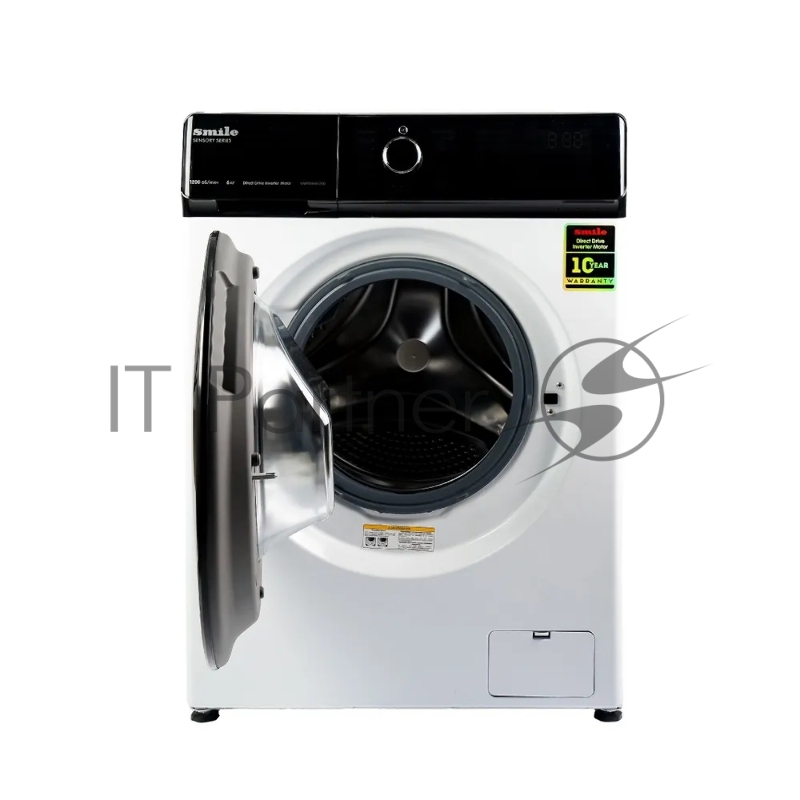 Стиральная машина SMILE SWMSW6W1200 белый/черный