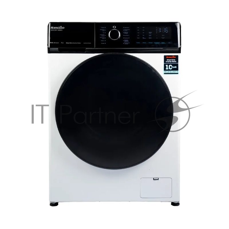 Стиральная машина SMILE SWMSW7W1200 белый/черный