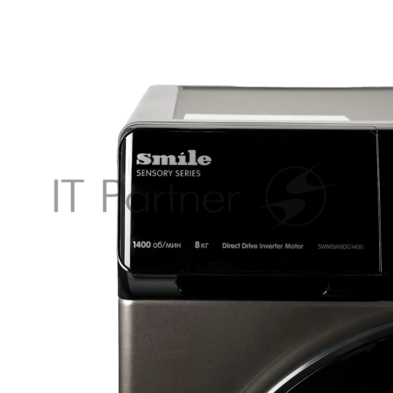 Стиральная машина SMILE SWMSW8DG1400 графит/черный