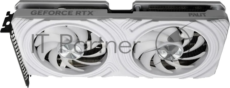 Видеокарта Palit PCI-E 4.0 RTX4060TI DUAL WHITE NVIDIA GDDR6 128 бит PCI-E 4.0 GPU 2310 МГц Активный 1xВыход HDMI 3xВыход DisplayPort NE6406T019P1-1048L
