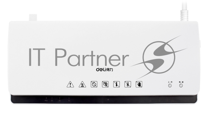 Ламинатор Deli Film width: A4Laminate speed: 250mm/min Film range: 70-125mic Thickness: about 3min