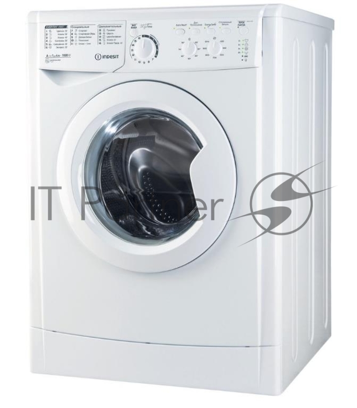 Стиральная машина Indesit IWSE6105(CIS)L белый, загрузка фронтальная 6 кг, 1000 об/мин., класс: А