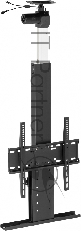 Кронштейн для телевизора Cactus CS-STM-7844 черный 32-55 макс.45кг напольный (моторизованный лифт)