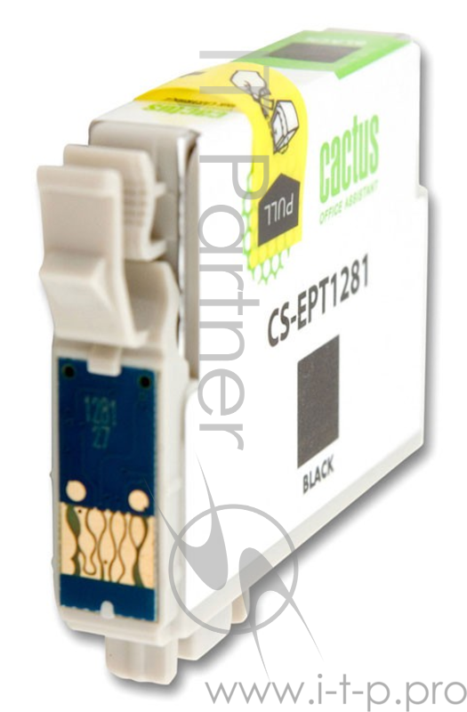 Картридж струйный Cactus CS-EPT1285 черный/голубой/пурпурный/желтый набор карт. для Epson Stylus SX1