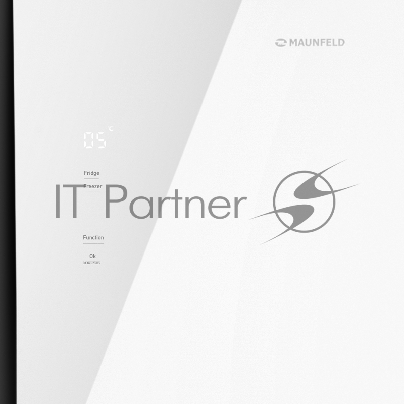 Холодильник с инвертором MAUNFELD MFF191NFPW