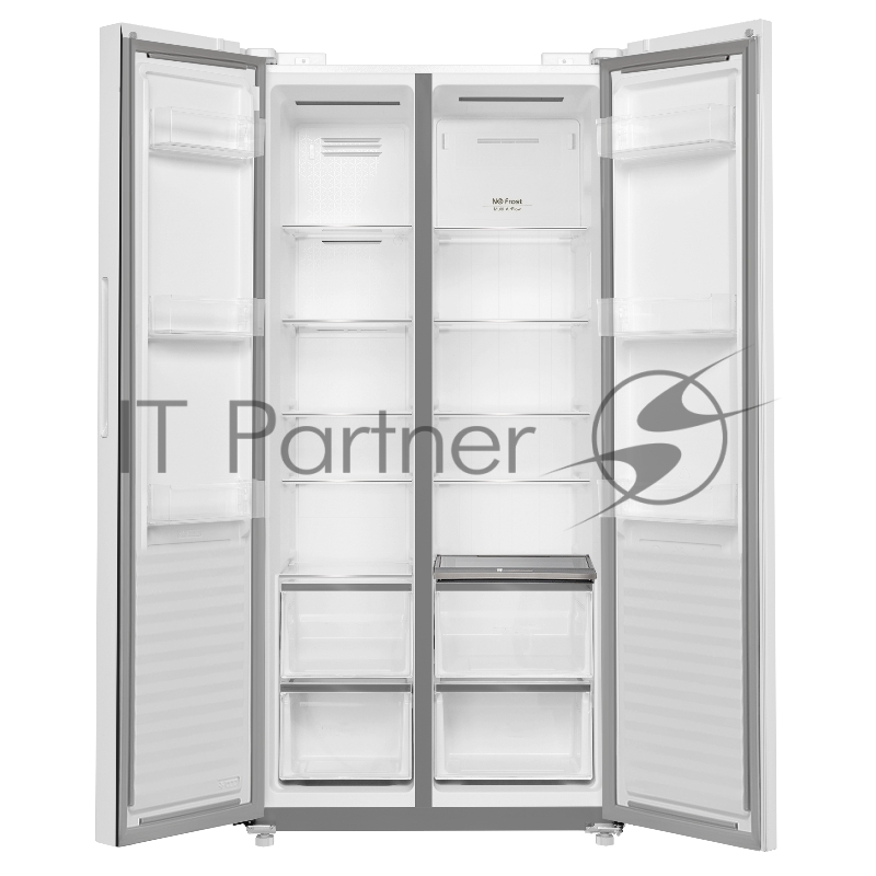 Холодильник с инвертором MAUNFELD MFF191NFPW