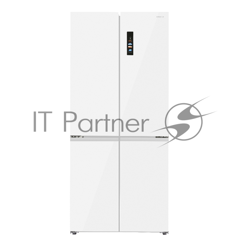 Холодильник с инвертором MAUNFELD MFF190NFDPW