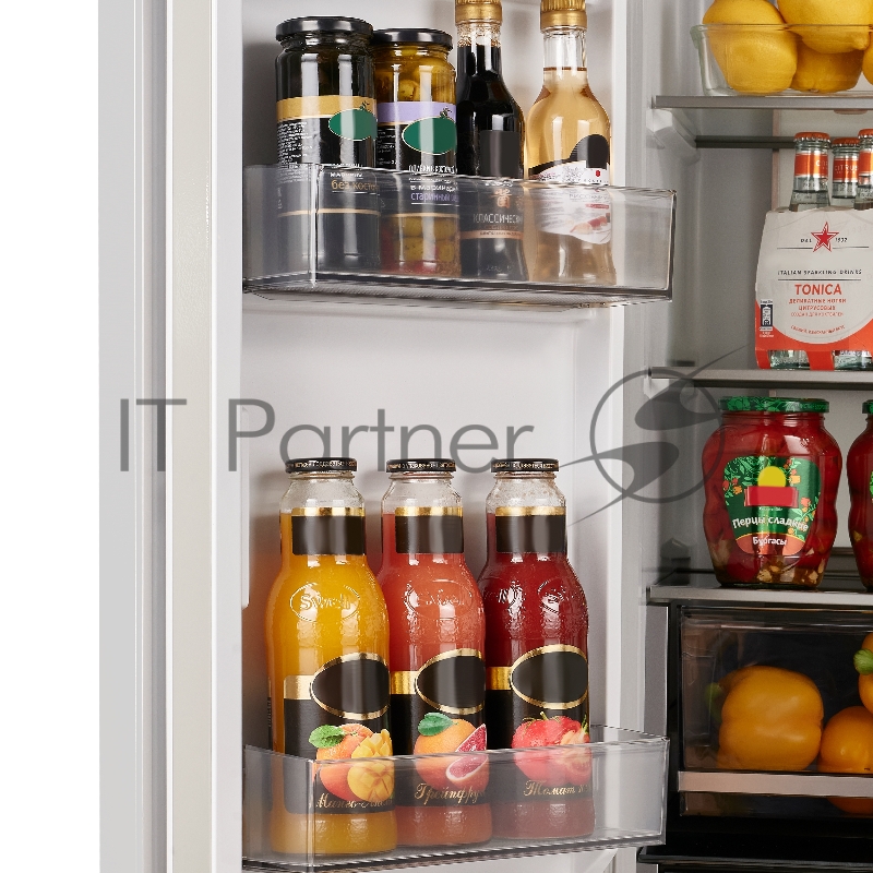 Холодильник с инвертором MAUNFELD MFF190NFDPW