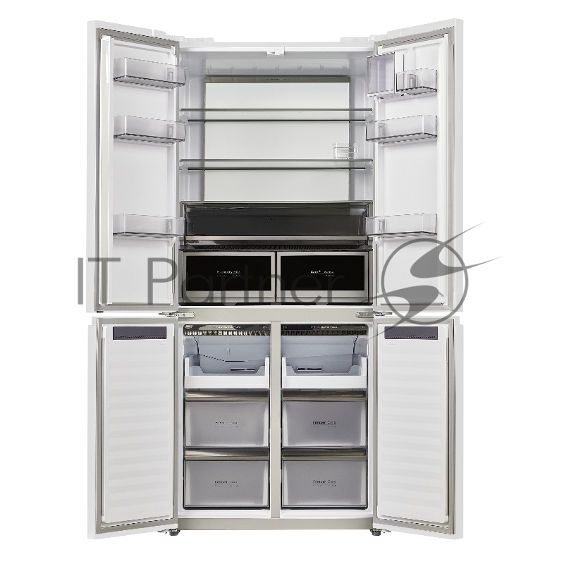 Холодильник с инвертором MAUNFELD MFF190NFDPW