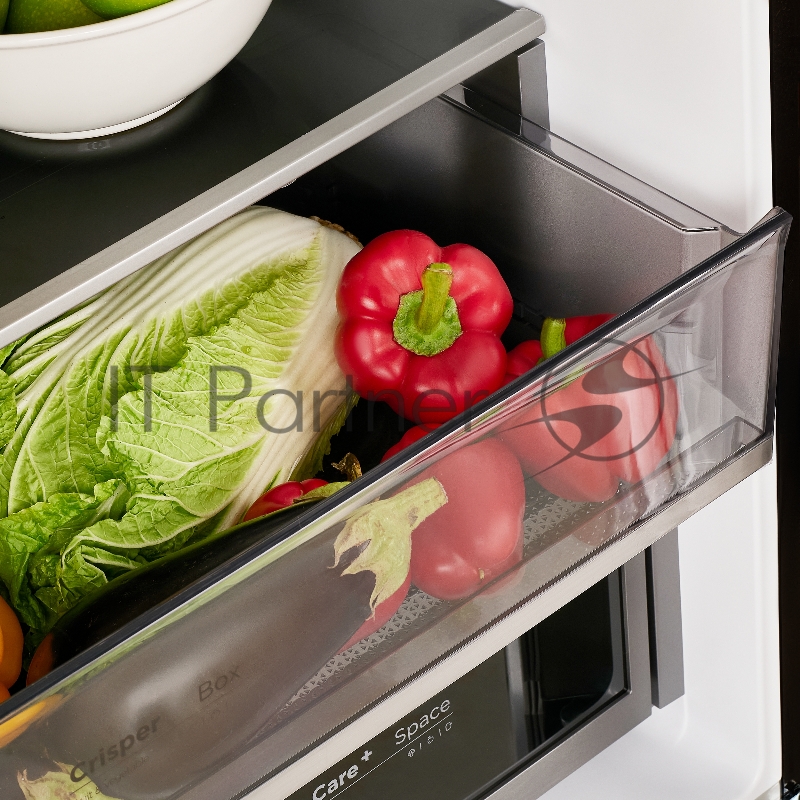 Холодильник с инвертором MAUNFELD MFF190NFDBG