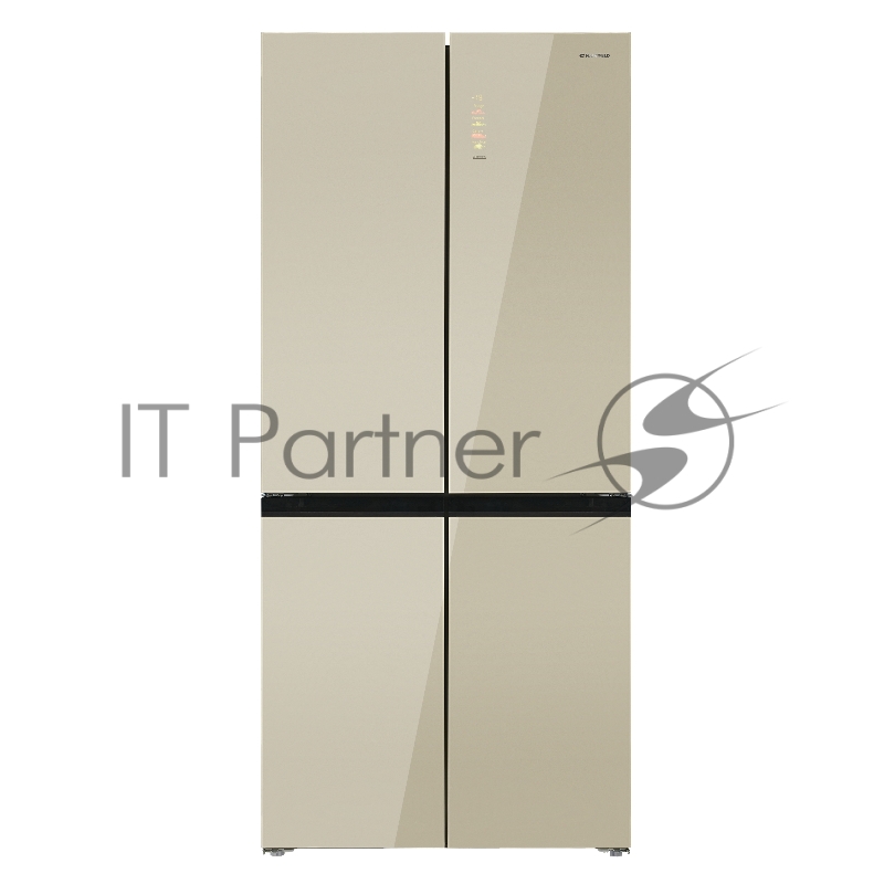 Холодильник с инвертором MAUNFELD MFF190NFDBG