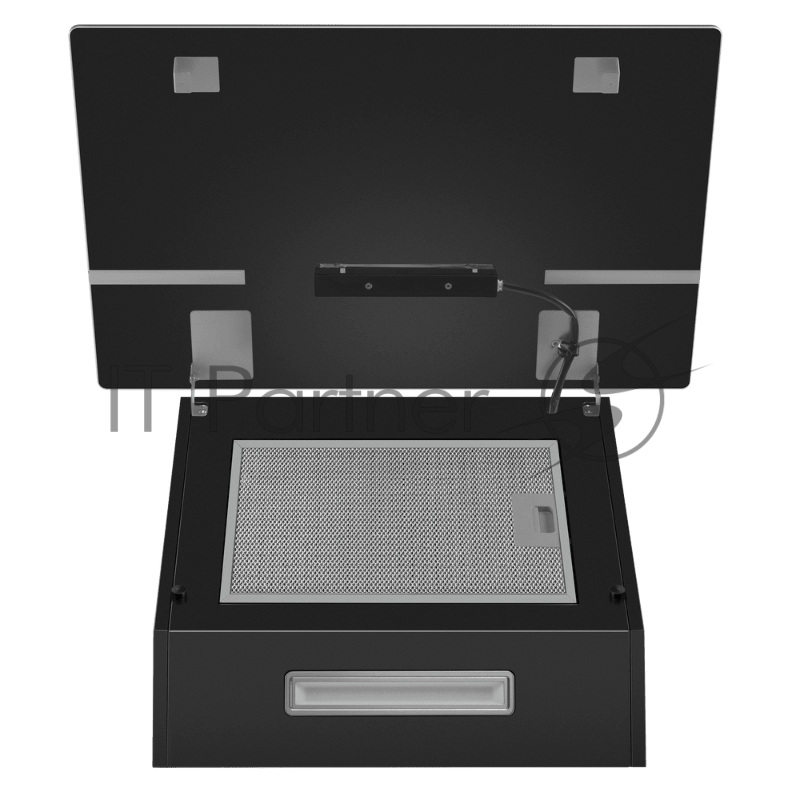 Кухонная вытяжка MAUNFELD Astro 60 чёрное стекло