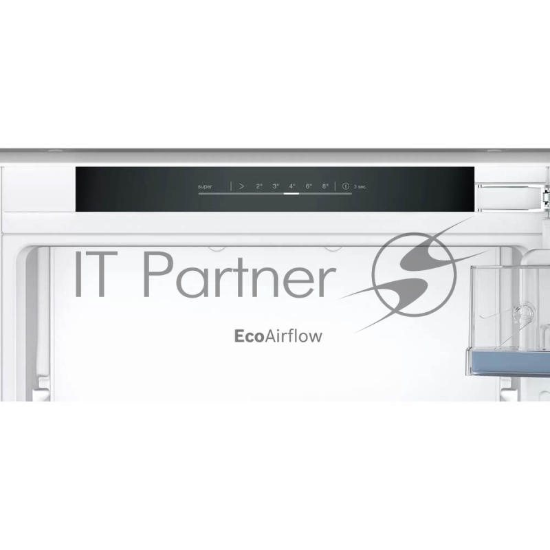 Serie 4, Встраиваемый холодильник, техника плоских шарниров, SN-ST, Объем 260 (184+76)л, NoFrost,LED-освещение, SuperFreeze, VitaFresh XXL