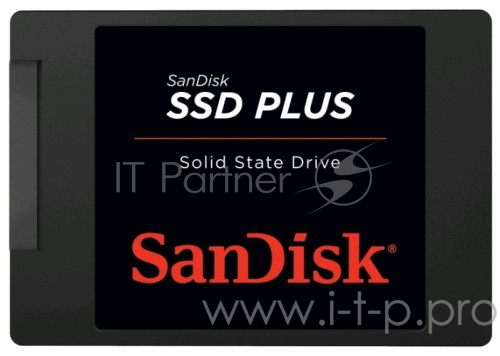 SSD диск 240ГБ 2.5 SanDisk SSD Plus SDSSDA-240G-G26 (SATA III)